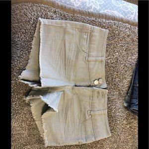Jean shorts